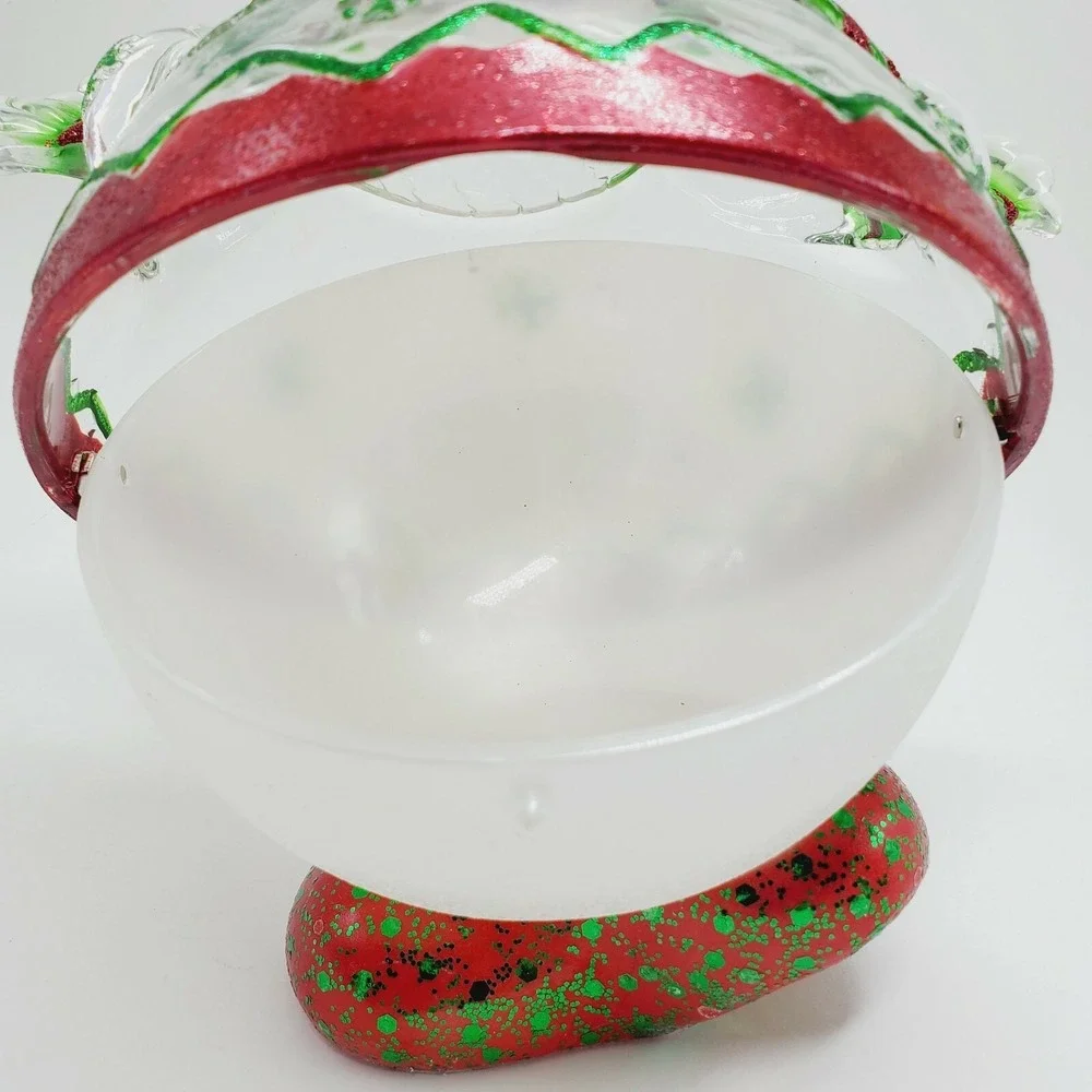Department‎ 56 Christmas Candy Dish Snowman Flip Tops Holder Decoration